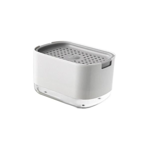 Eco-Friendly 2-in-1 Dish Soap Dispenser with Sponge Holder